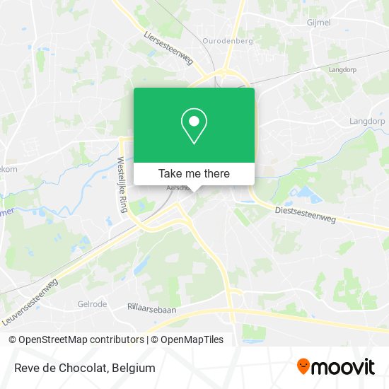 Reve de Chocolat map