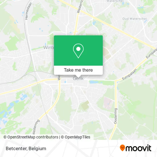 Betcenter map