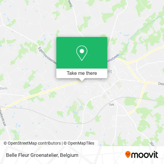 Belle Fleur Groenatelier map