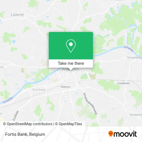 Fortis Bank map