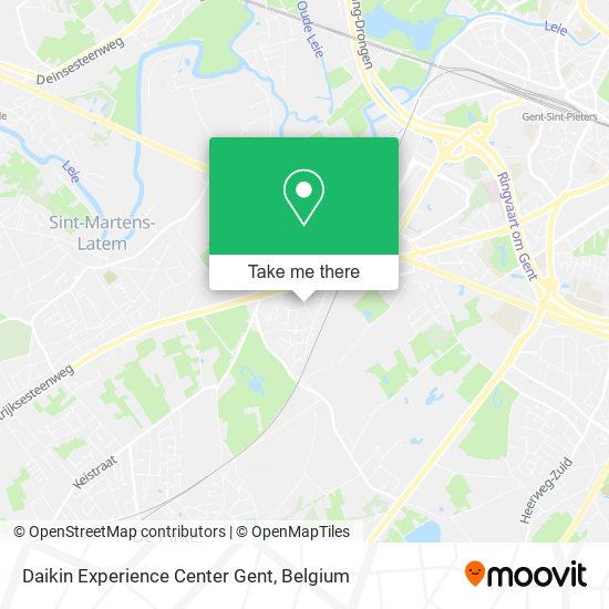 Daikin Experience Center Gent plan