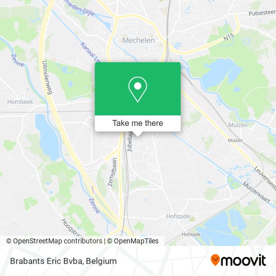 Brabants Eric Bvba map