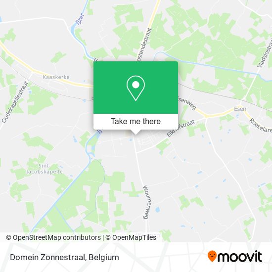 Domein Zonnestraal map