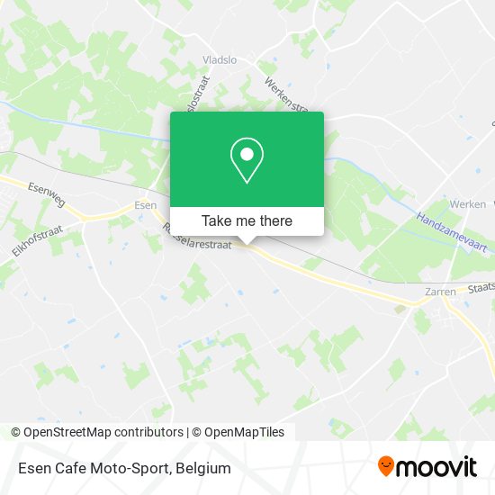 Esen Cafe Moto-Sport map