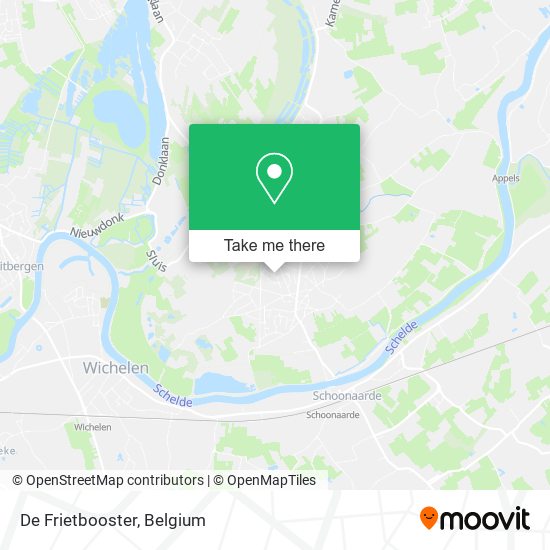 De Frietbooster map