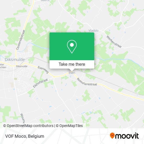 VOF Moco map