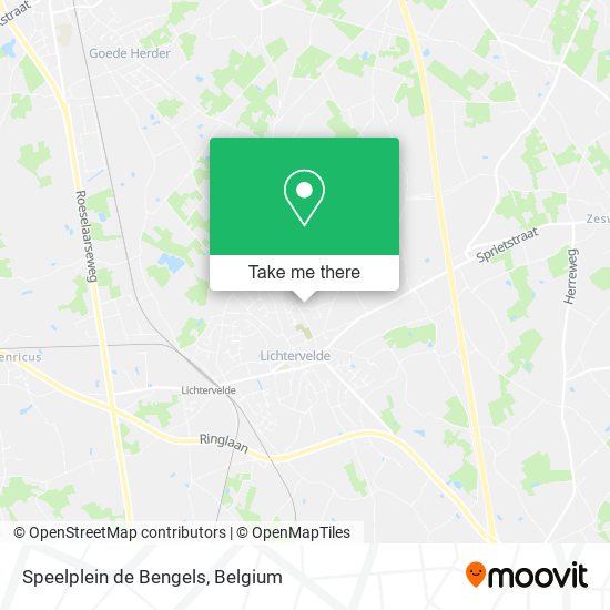 Speelplein de Bengels map