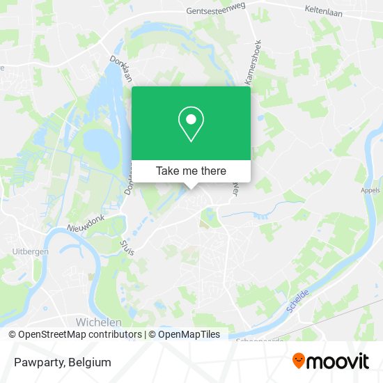 Pawparty map