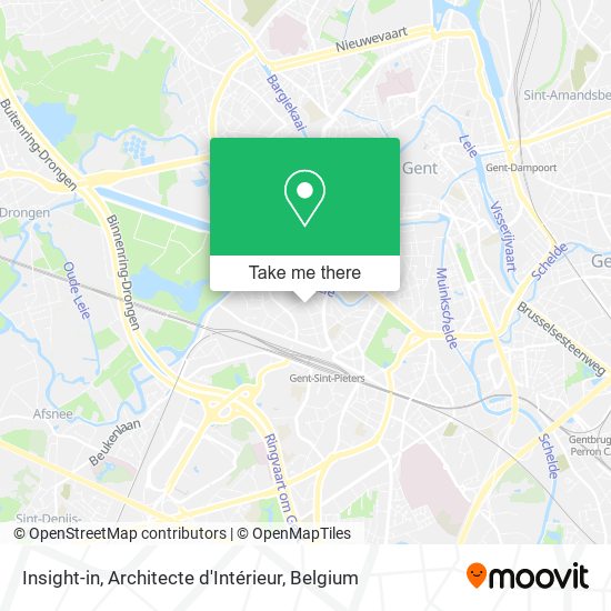 Insight-in, Architecte d'Intérieur map