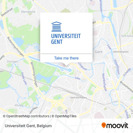 Universiteit Gent plan