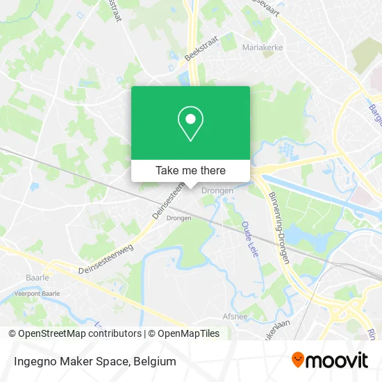 Ingegno Maker Space map