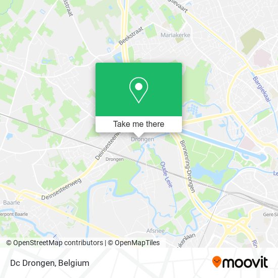 Dc Drongen map