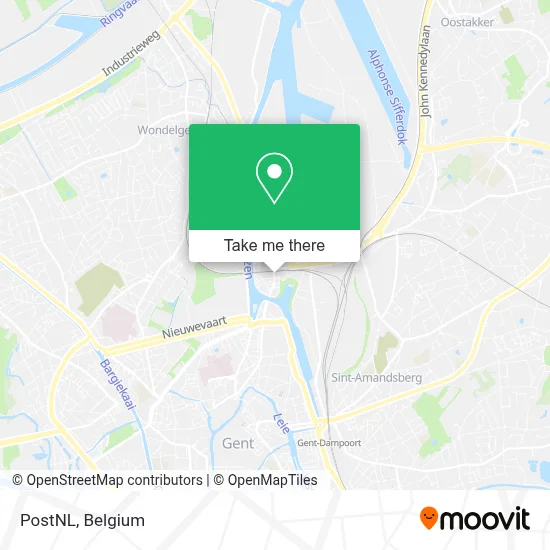 PostNL map