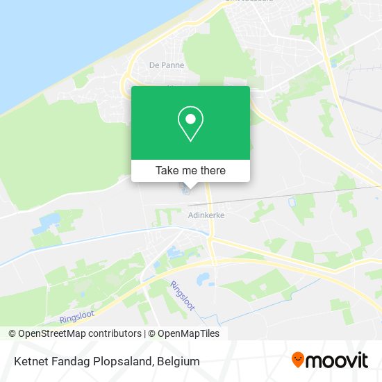 Ketnet Fandag Plopsaland map