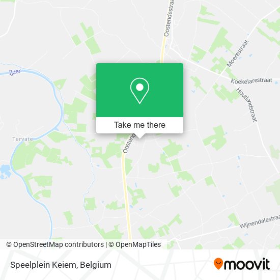 Speelplein Keiem map