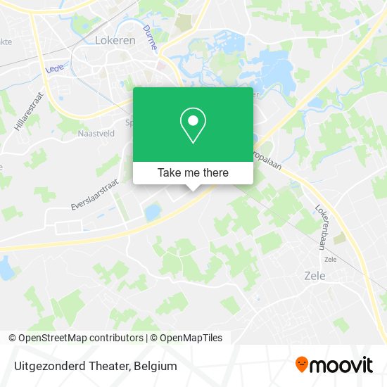 Uitgezonderd Theater plan