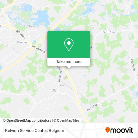 Kelvion Service Center map