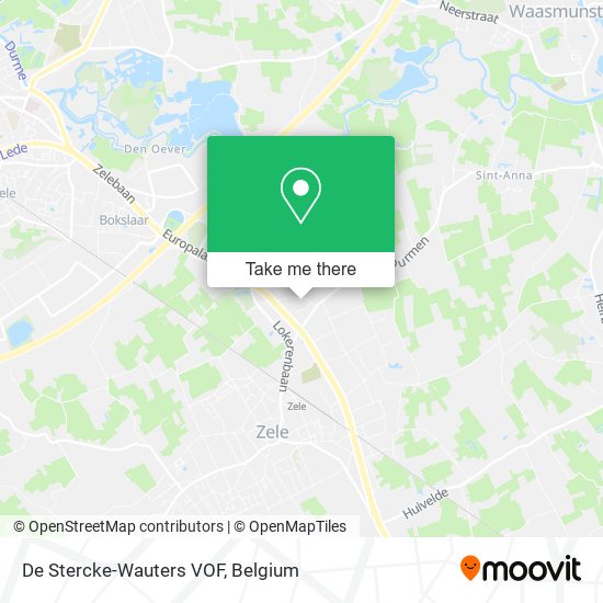 De Stercke-Wauters VOF map