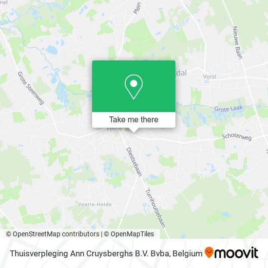 Thuisverpleging Ann Cruysberghs B.V. Bvba map