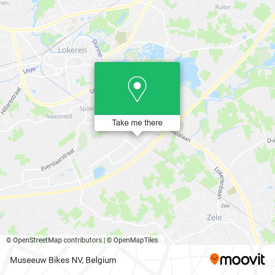 Museeuw Bikes NV map