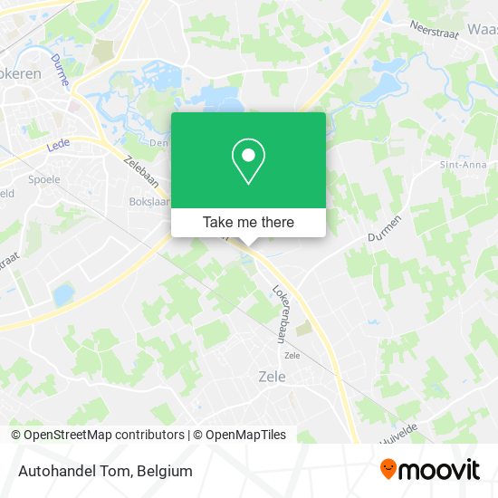 Autohandel Tom map