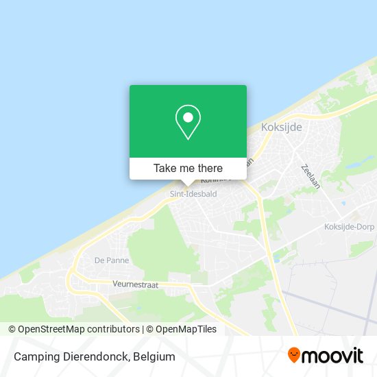 Camping Dierendonck map