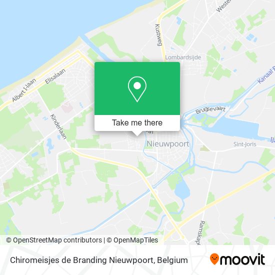 Chiromeisjes de Branding Nieuwpoort map