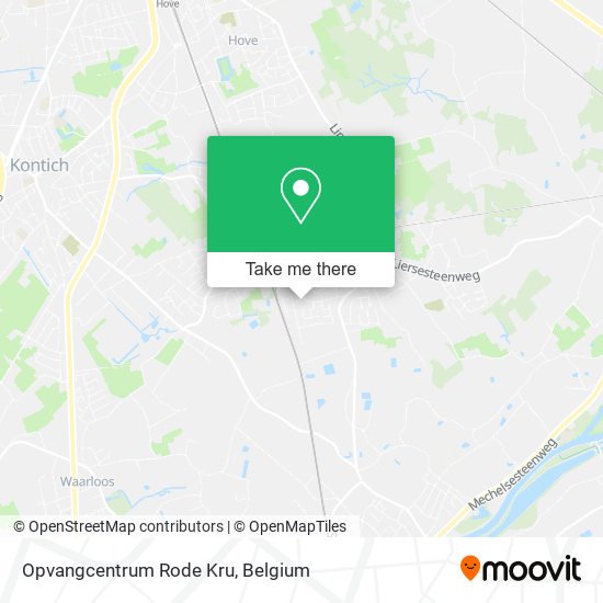 Opvangcentrum Rode Kru plan