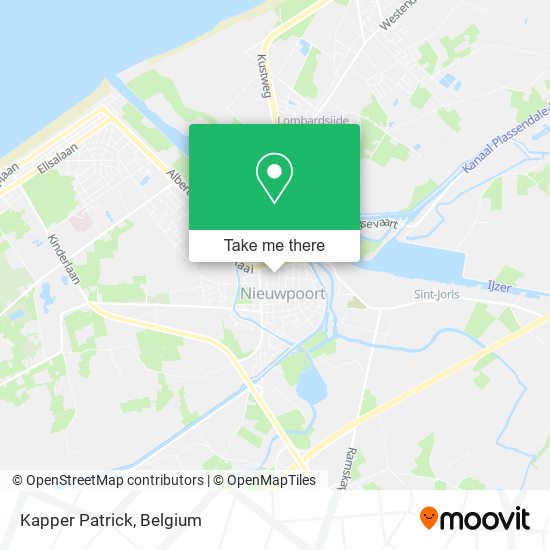 Kapper Patrick map