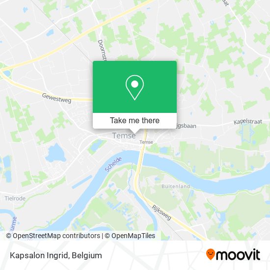 Kapsalon Ingrid map