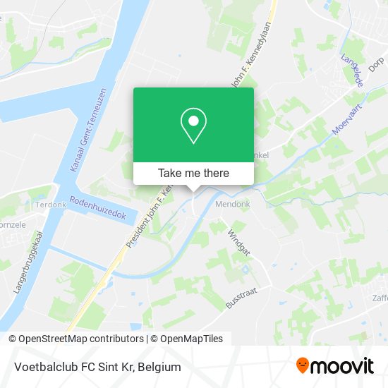 Voetbalclub FC Sint Kr plan