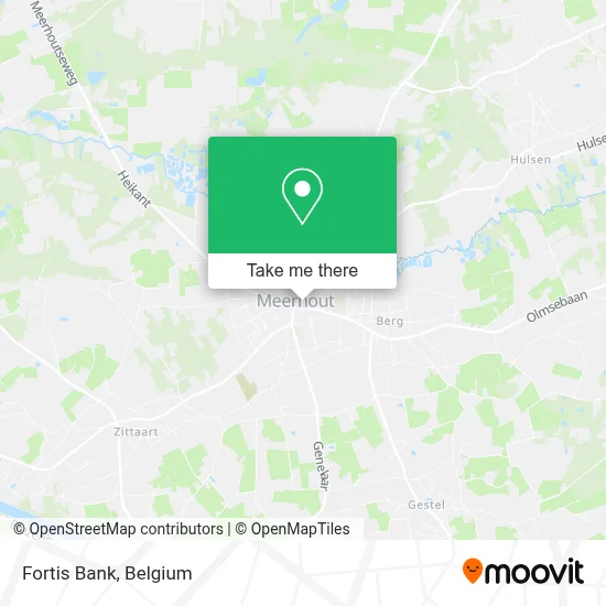 Fortis Bank map