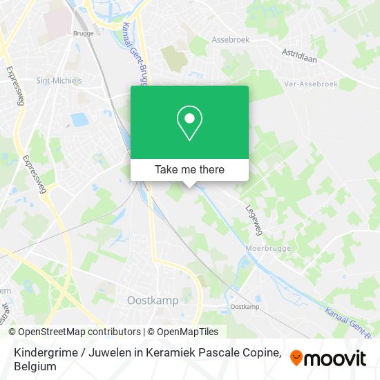 Kindergrime / Juwelen in Keramiek Pascale Copine map