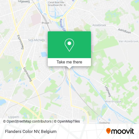 Flanders Color NV map