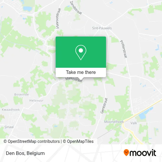 Den Bos map