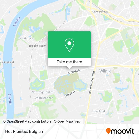 Het Pleintje map