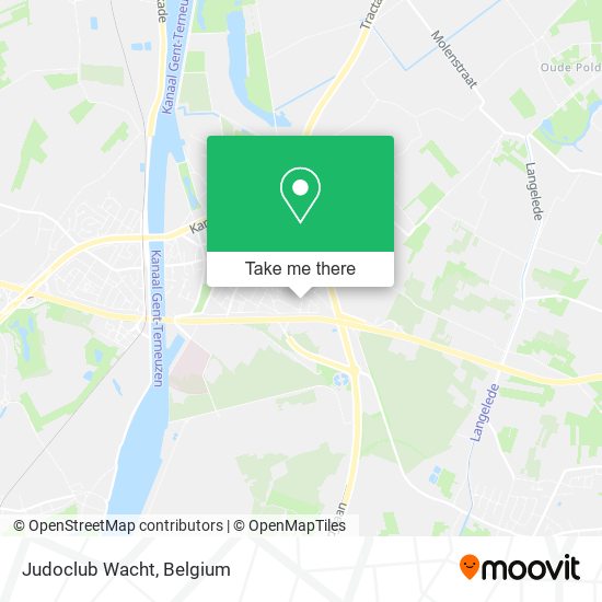 Judoclub Wacht map