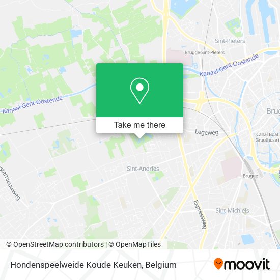 Hondenspeelweide Koude Keuken map