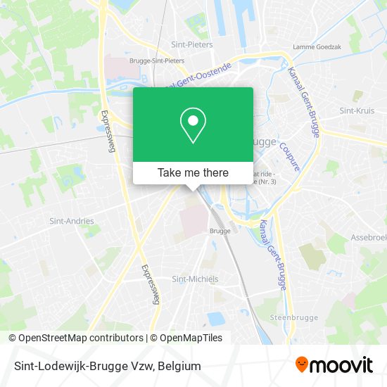 Sint-Lodewijk-Brugge Vzw map