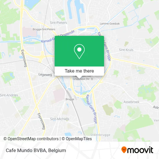Cafe Mundo BVBA map