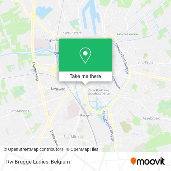 Rw Brugge Ladies map