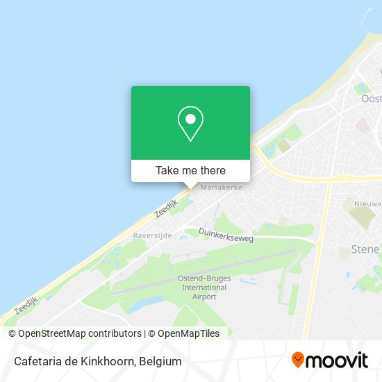 Cafetaria de Kinkhoorn map