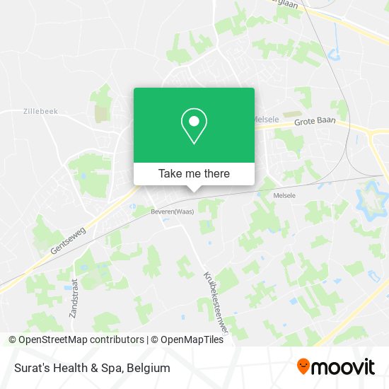 Surat's Health & Spa map