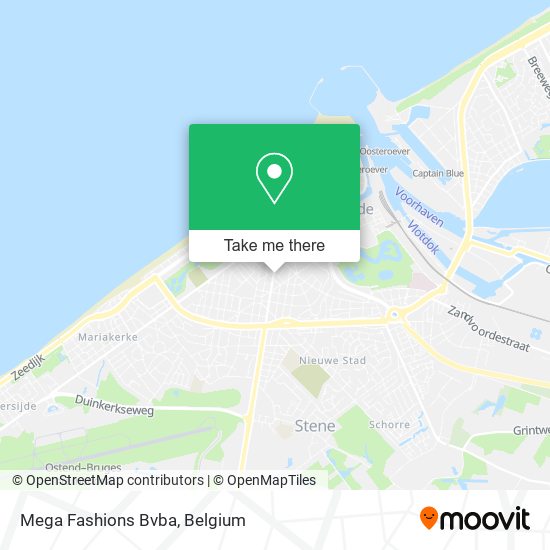 Mega Fashions Bvba map