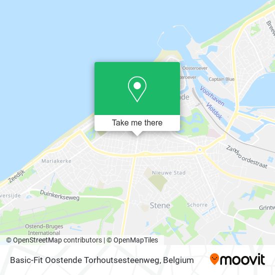 Basic-Fit Oostende Torhoutsesteenweg plan