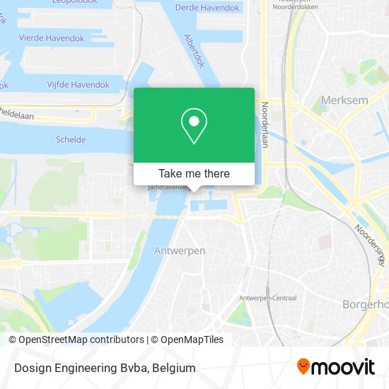 Dosign Engineering BVBA map