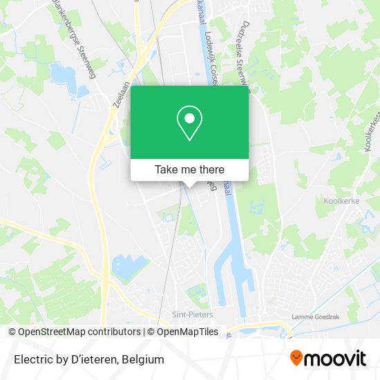 Electric by D’ieteren map