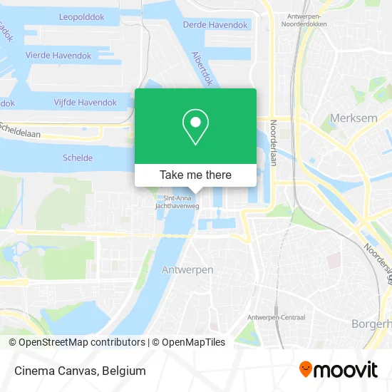 Cinema Canvas map