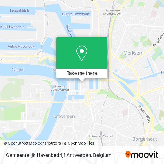 Gemeentelijk Havenbedrijf Antwerpen map