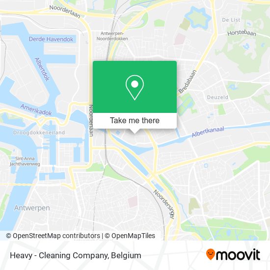 Heavy - Cleaning Company map
